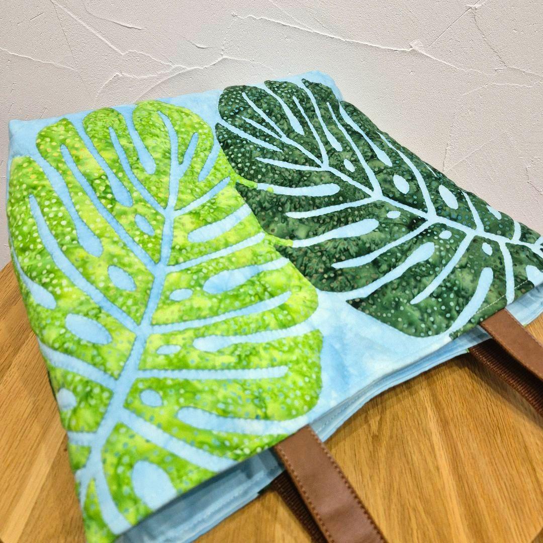 NO.221 本日限定Χmas価格！ハワイアンキルト トートバッグ ハンドメイド