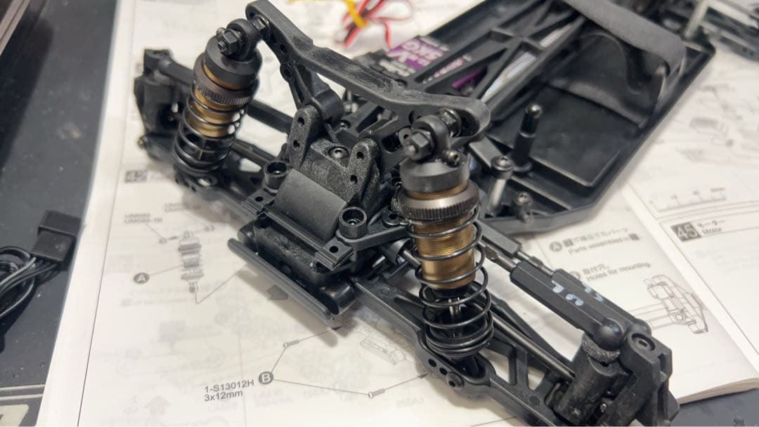 1/10 EP 4WD レーザーSB ダートクロス4WD メカなし