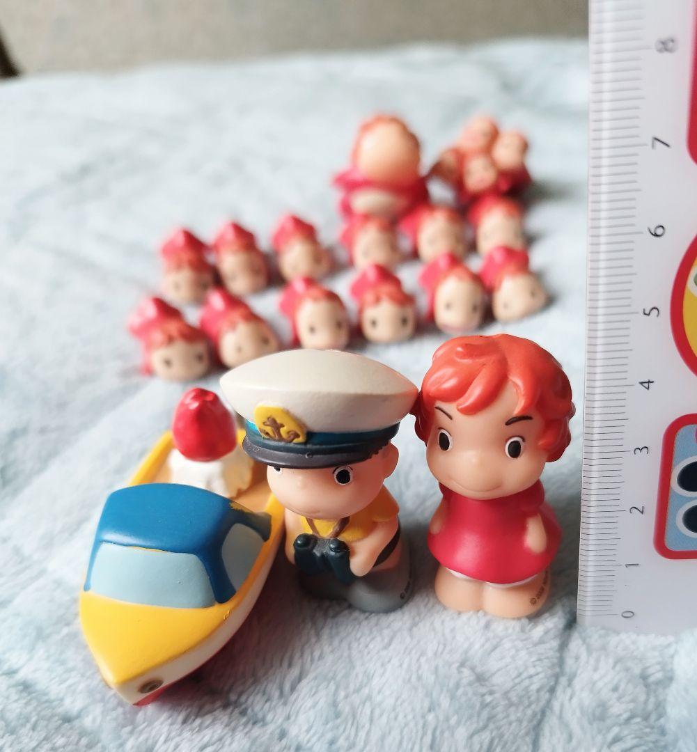 崖の上のポニョ、ソフト指人形17点セット