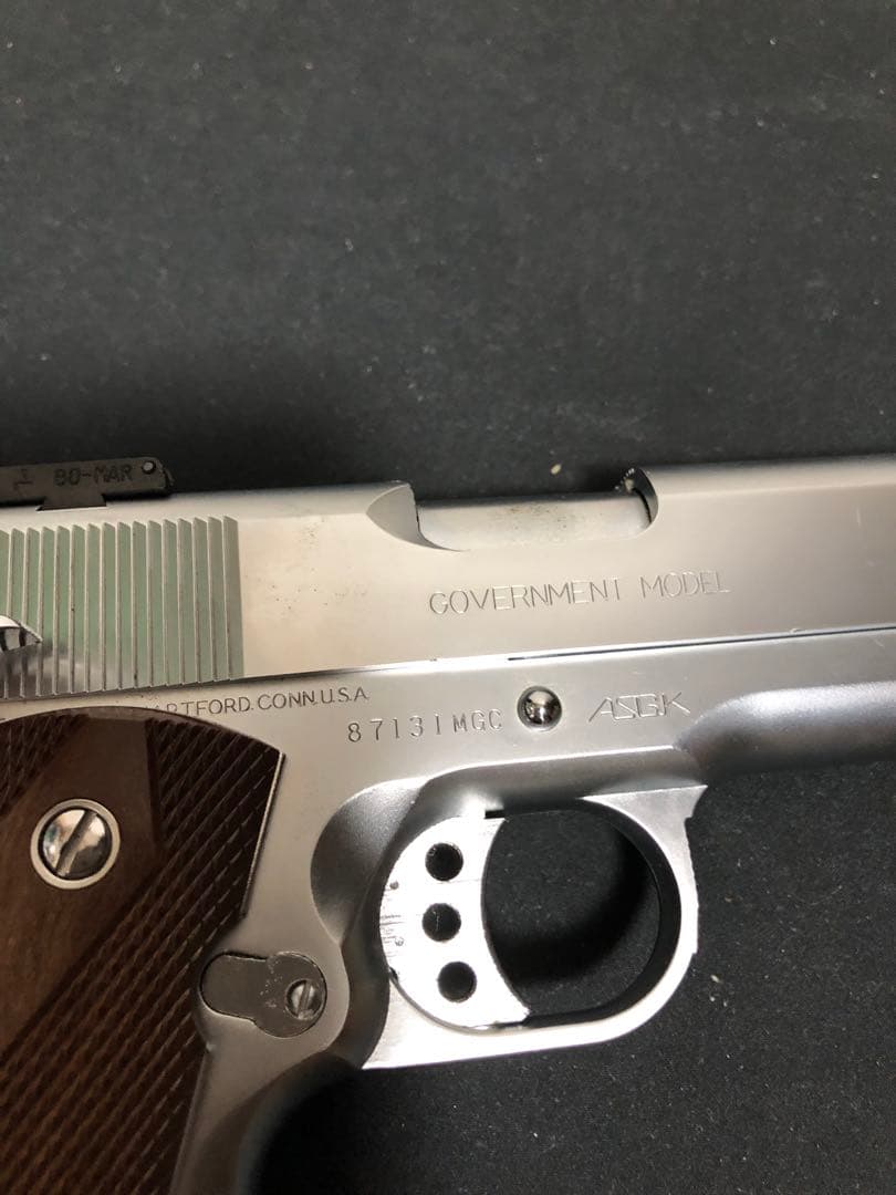 MGC コルトMKⅣ シリーズ80 BROWN MAXI-COMP 固定ガスガン
