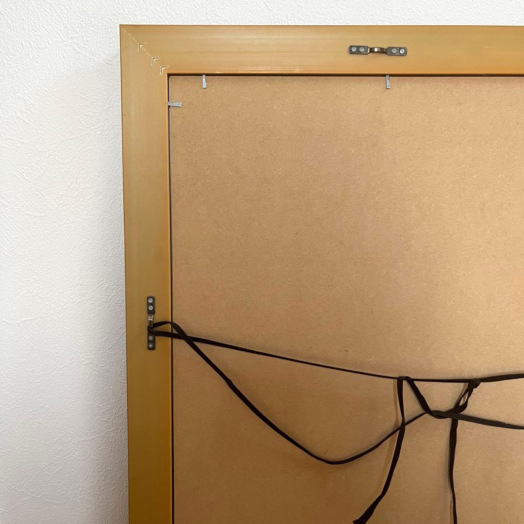 絵画　マルク・シャガール　「オータムンインヴィレッジ」　額付き