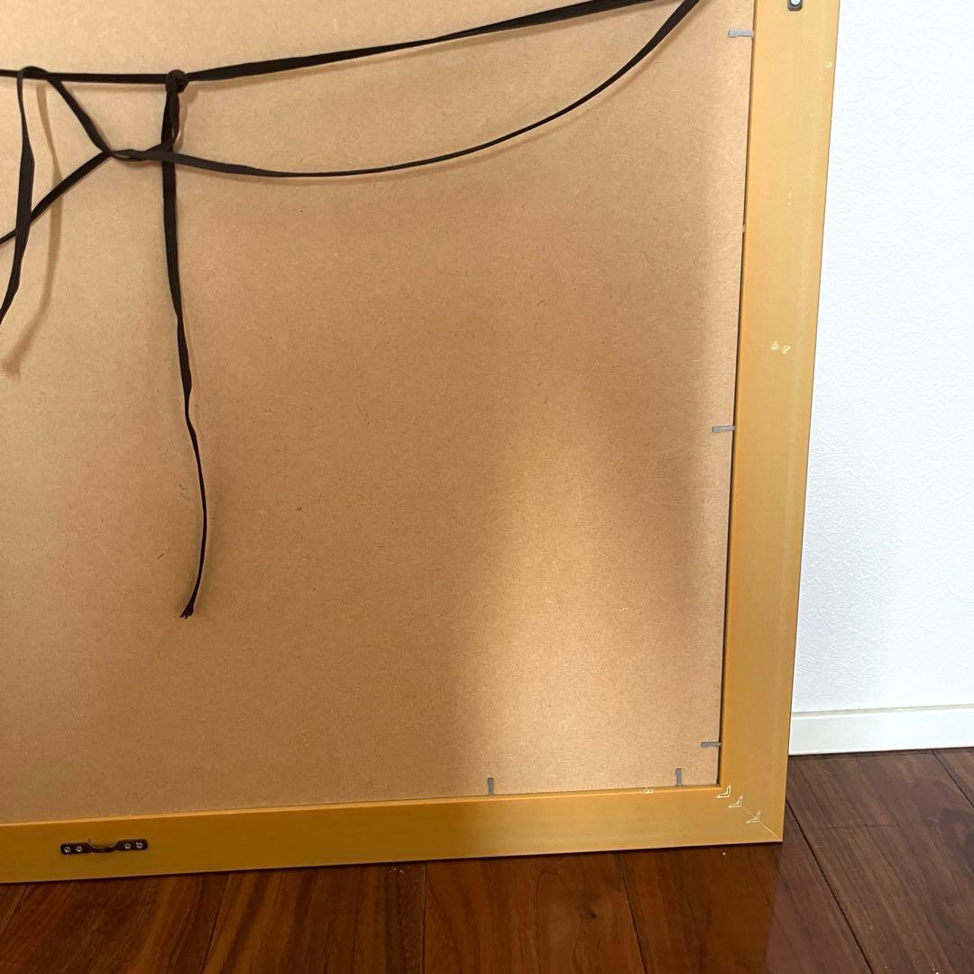 絵画　マルク・シャガール　「オータムンインヴィレッジ」　額付き