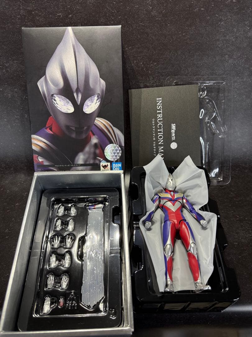 shフィギュアーツ　ウルトラマンティガ、ダイナ、ガイアセット　TDG真骨頂