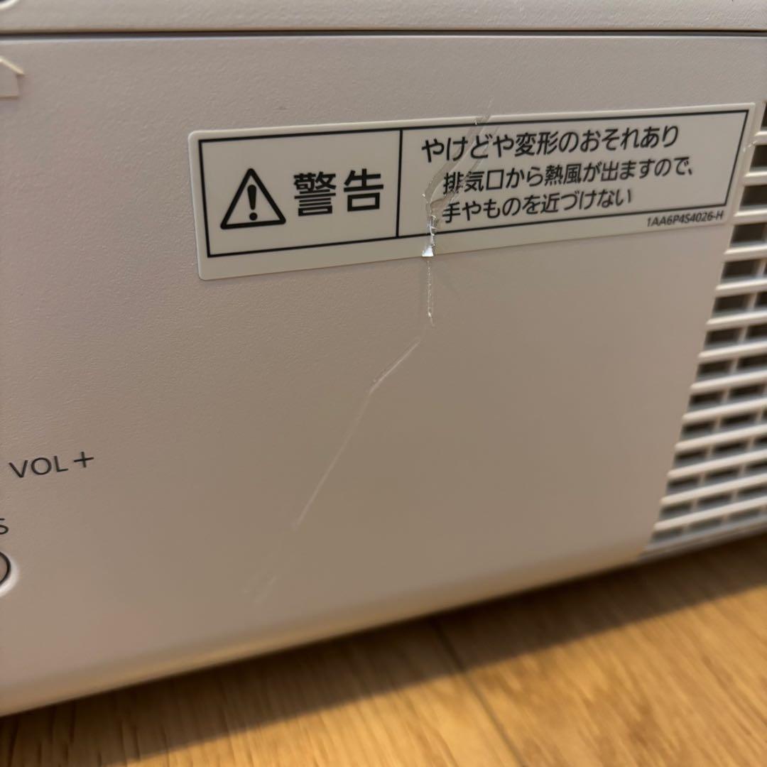 良品 Panasonic パナソニック EW630プロジェクター使用1536h