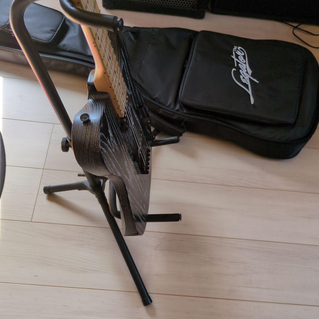 島村オリジナルギターテレキャスターメイプルネック木目調