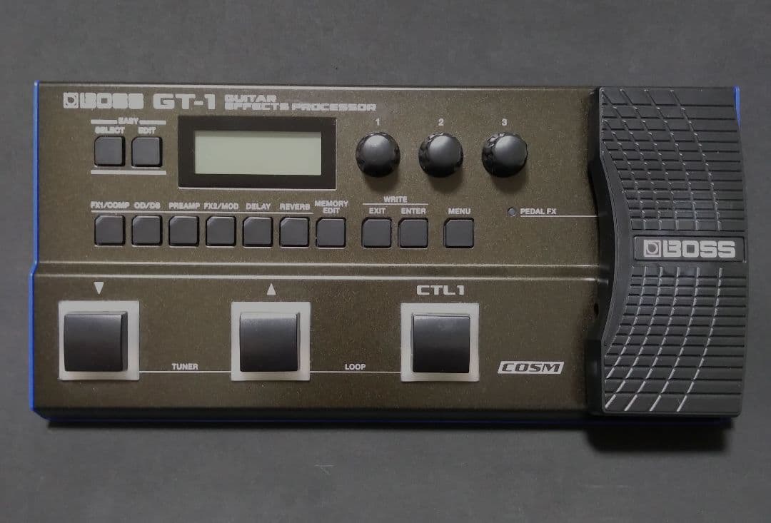 BOSS GT-1 ギター マルチエフェクター 純正ACアダプター付き
