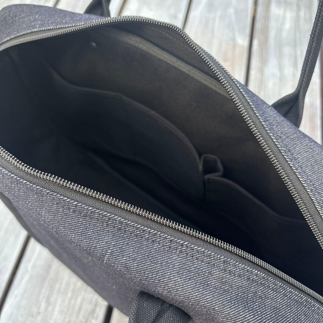 大きなボストンバッグ【倉敷帆布×岡山デニム】※精密機器対応モデル