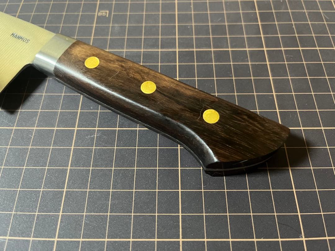 源正舟 特殊鋼 牛刀包丁 鍛造卸牛刀 全鋼 刃渡り27cm 新品