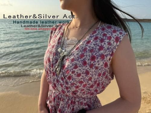 1点物　イーグルネックレス 手彫り　ハンドメイド　ネックレス　ｋ18　かまし