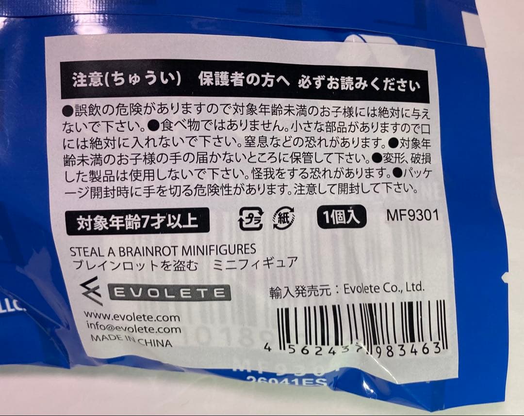 ROBLOX STEAL A BRAINROT ミニフィギュア　2点セット