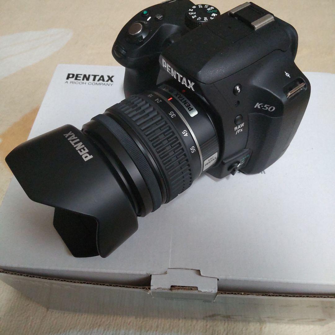 ショット数159枚 PENTAX K-50 DA18-135レンズセット＆送料込