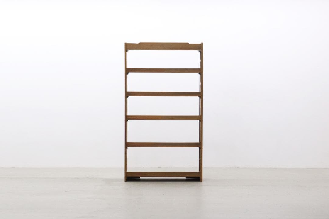 レトロ ラワン材 本棚 シェルフ 飾り棚 ラック 書庫 収納 ヴィンテ ージ