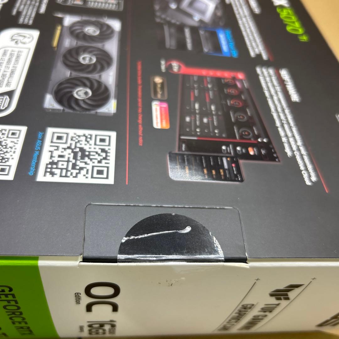 グラフィックボード・グラボ・ビデオカード ASUS TUF Gaming GeForce RTX 5070 Ti 16GB