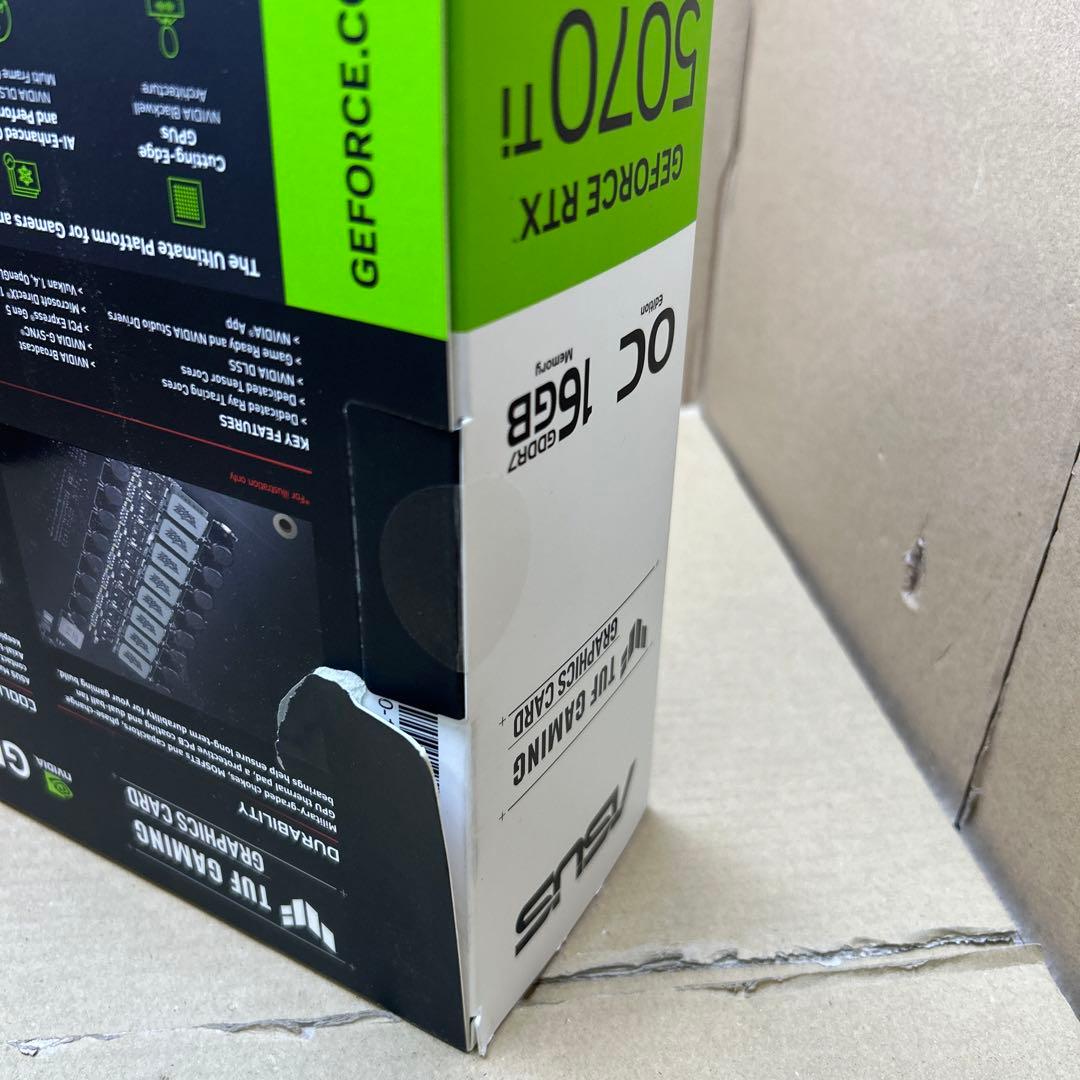 グラフィックボード・グラボ・ビデオカード ASUS TUF Gaming GeForce RTX 5070 Ti 16GB