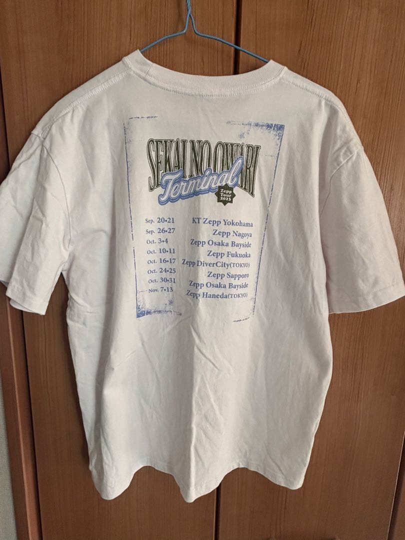 SEKAI NO OWARI Terminal Tシャツ Mサイズ ホワイト