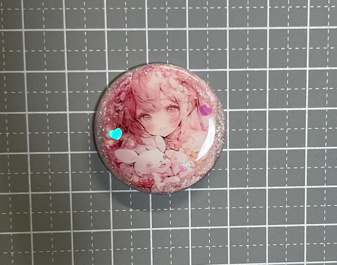感謝価格(ㅅ´꒳` )うさちゃん  レジンヘアゴム