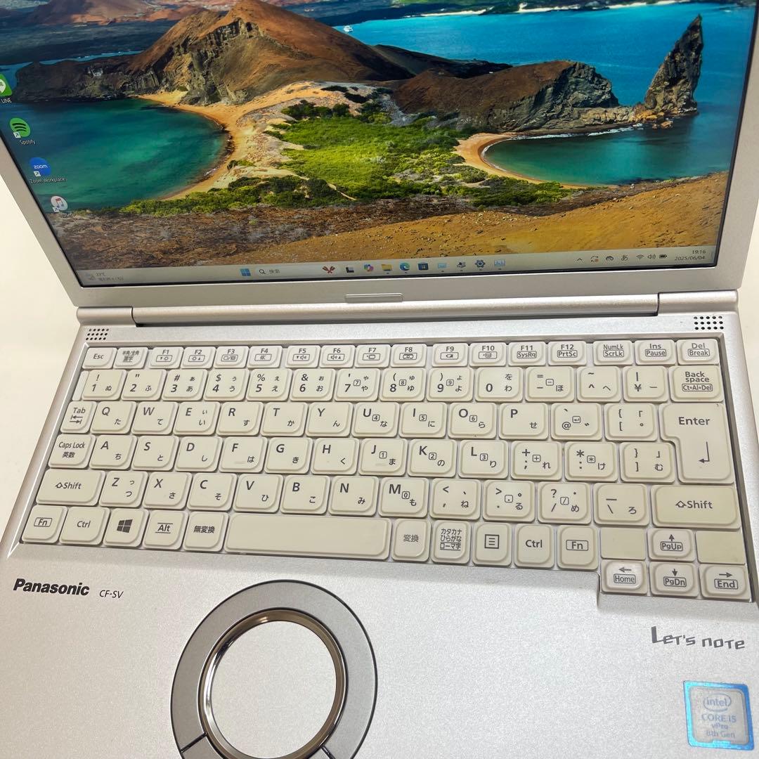 #958 パナソニック CF-SV8 i5-8365U 8GB SSD256GB