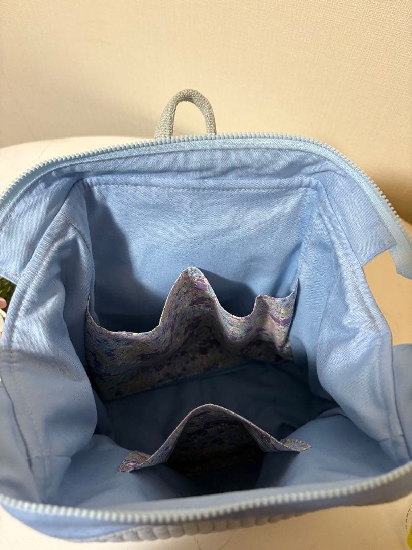 大人のリュック　　ヌビ　ブルー系