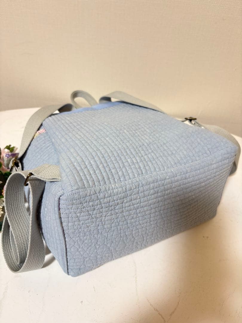 大人のリュック　　ヌビ　ブルー系