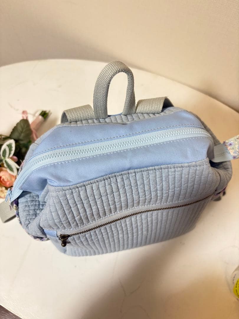 大人のリュック　　ヌビ　ブルー系