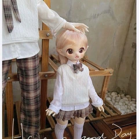 H30 BJD 1/3 ドール 衣装 人形服 3点セット 衣装のみ　ハンドメイド