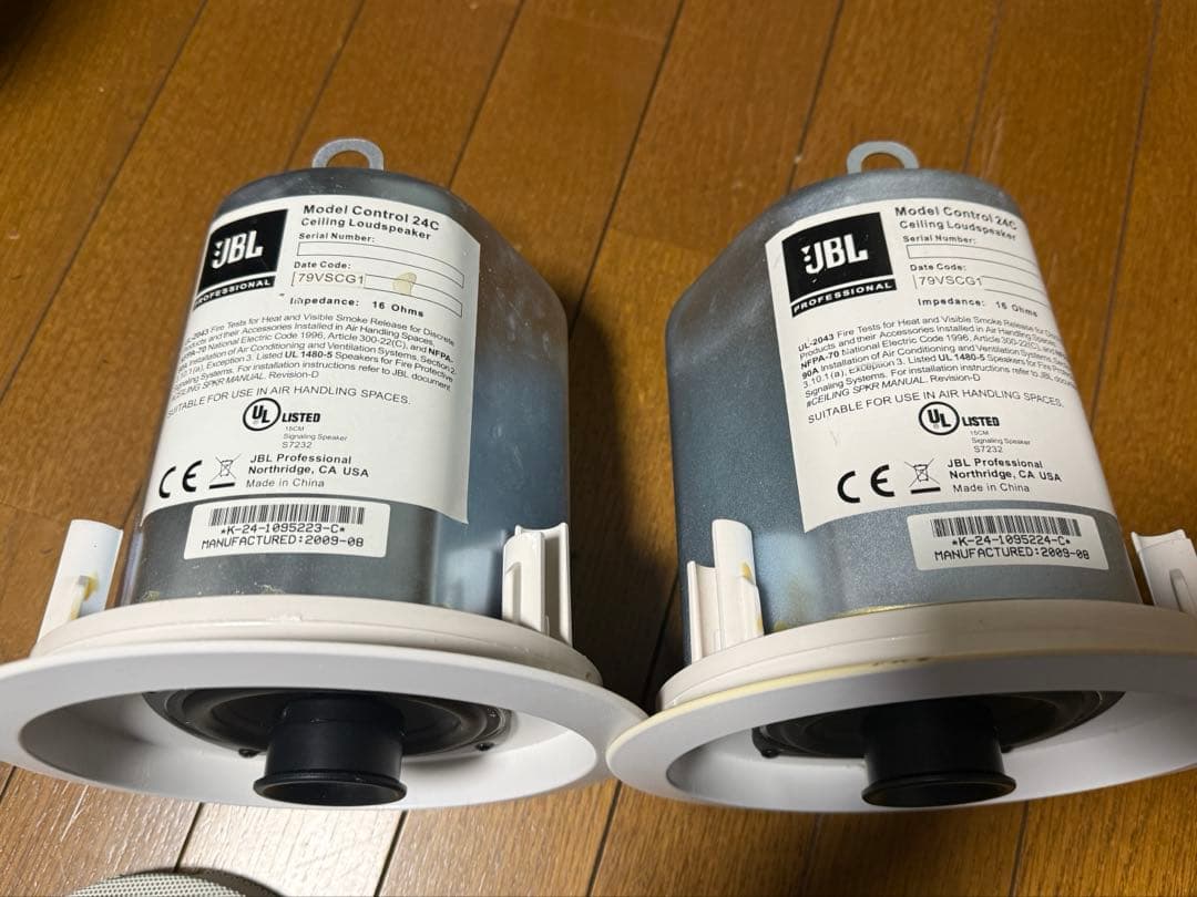 JBL CONTROL 24C 埋込　シーリング　スピーカー　ペア　難あり