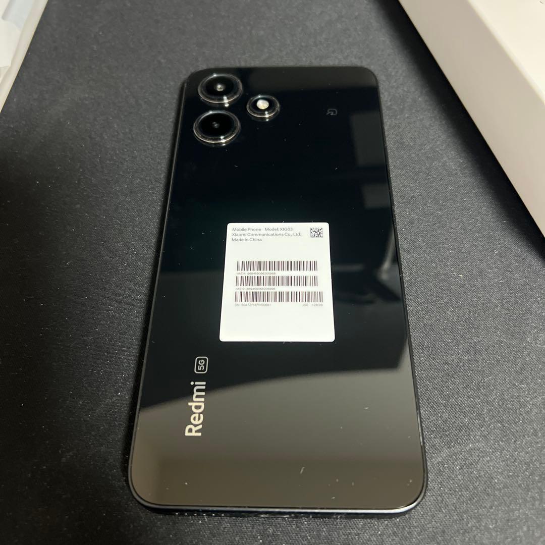 A07☆Redmi12 5G 4GB/128GB SIMフリー