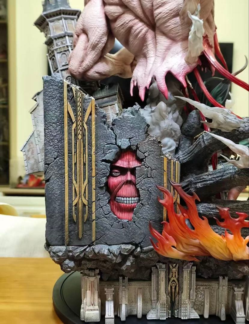 進撃の巨人 ⑨ エレン·イェーガー ガレージキット ガレキ スタチュー