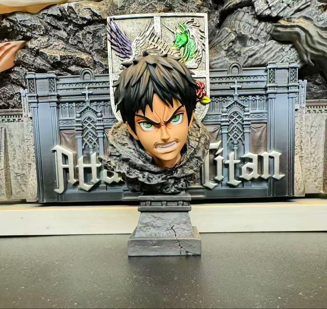 進撃の巨人 ⑨ エレン·イェーガー ガレージキット ガレキ スタチュー