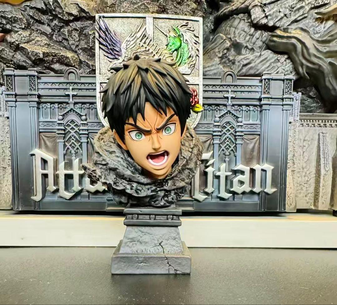 進撃の巨人 ⑨ エレン·イェーガー ガレージキット ガレキ スタチュー