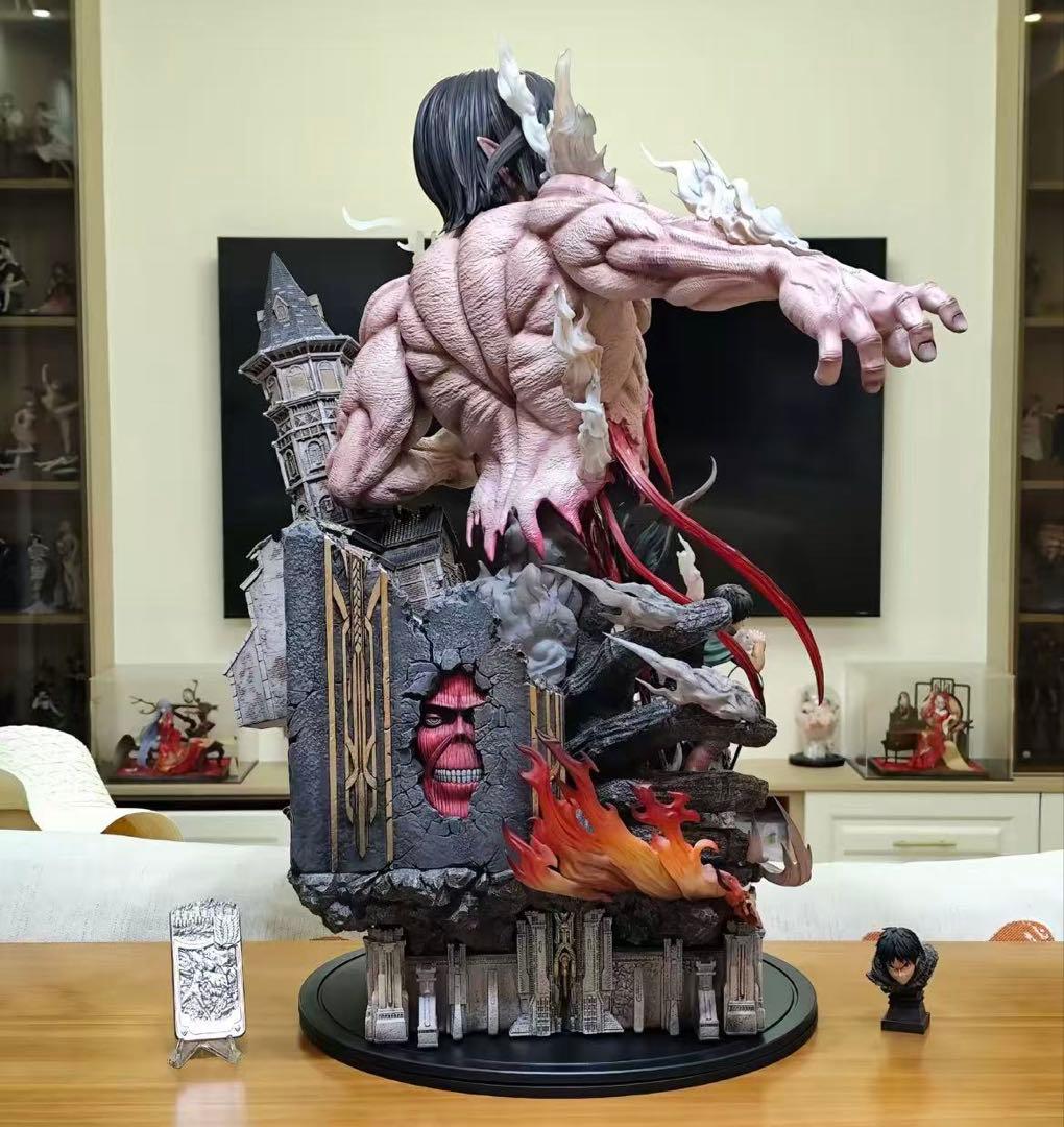 進撃の巨人 ⑨ エレン·イェーガー ガレージキット ガレキ スタチュー