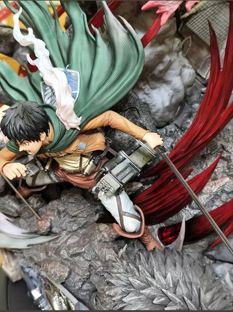 進撃の巨人 ⑨ エレン·イェーガー ガレージキット ガレキ スタチュー