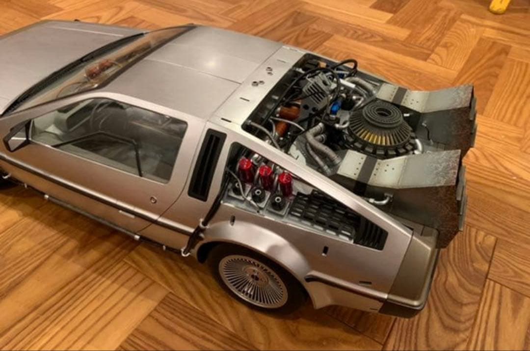 バック・トゥ・ザ・フューチャー デロリアンPART1.1/6 ※箱あり　完品