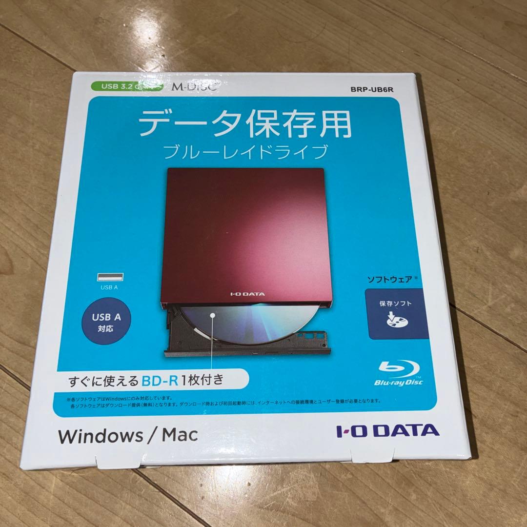 I-O DATA BRP-UB6R ブルーレイドライブ
