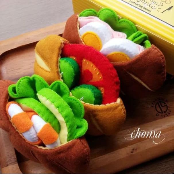 サンドdeピクニックオーダーページ＊フェルトのおままごと