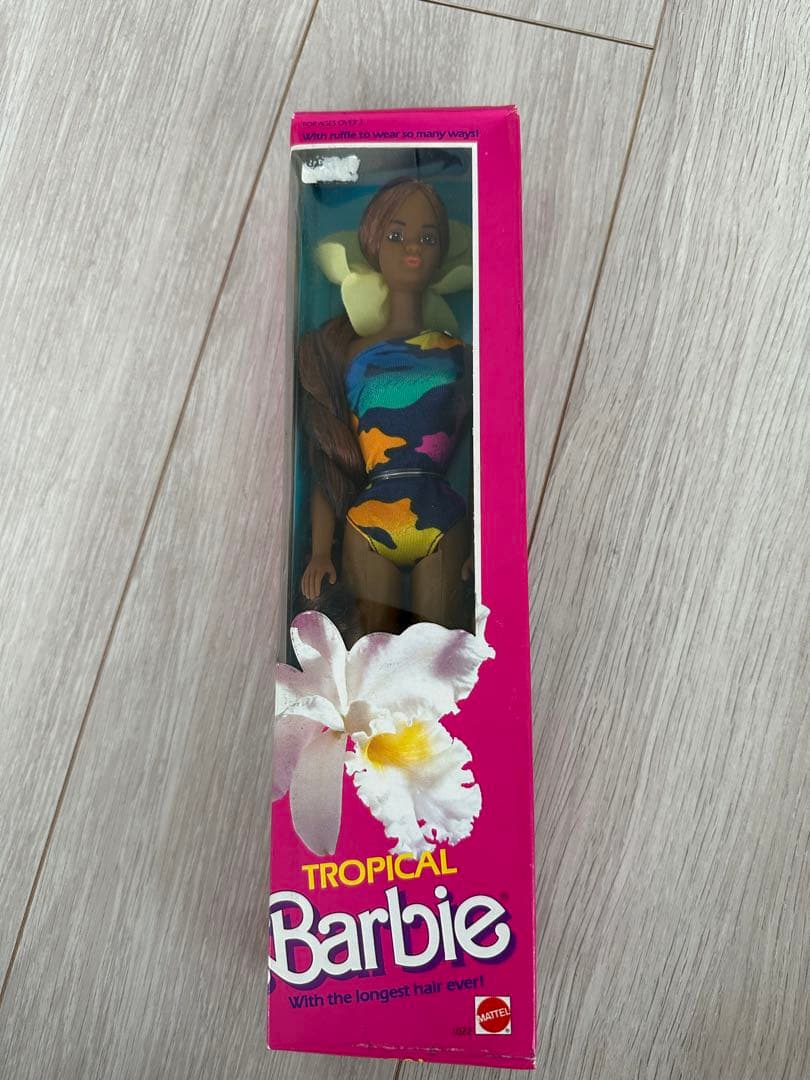 1985年ヴィンテージ Barbieバービー トロピカル　ハワイ　アンティーク