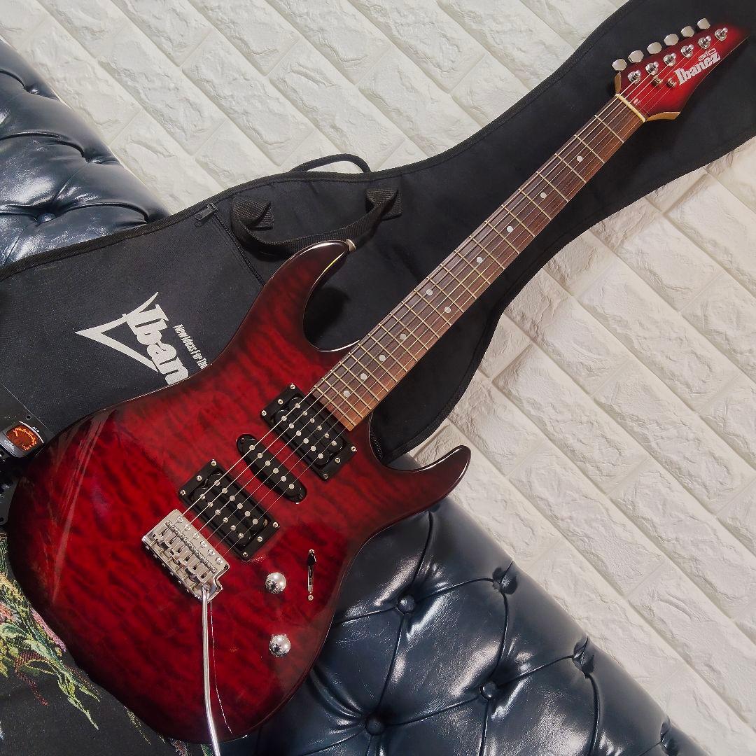 Ibanez GIO GRX70QA レッドサンバースト