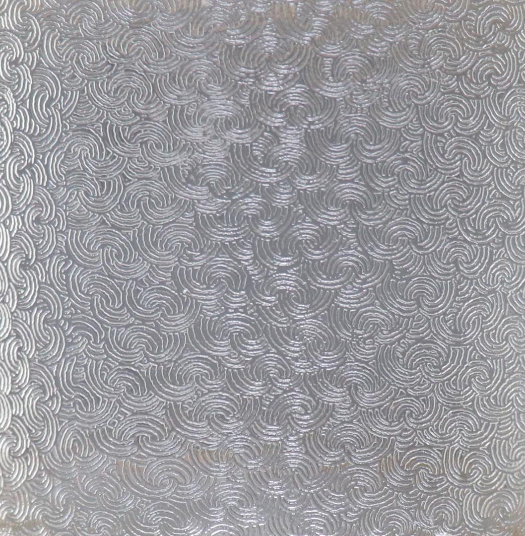 オールド・バカラ 春海商店特別注文品 青海波模様 金彩 蓋物 大サイズ 小物入れ