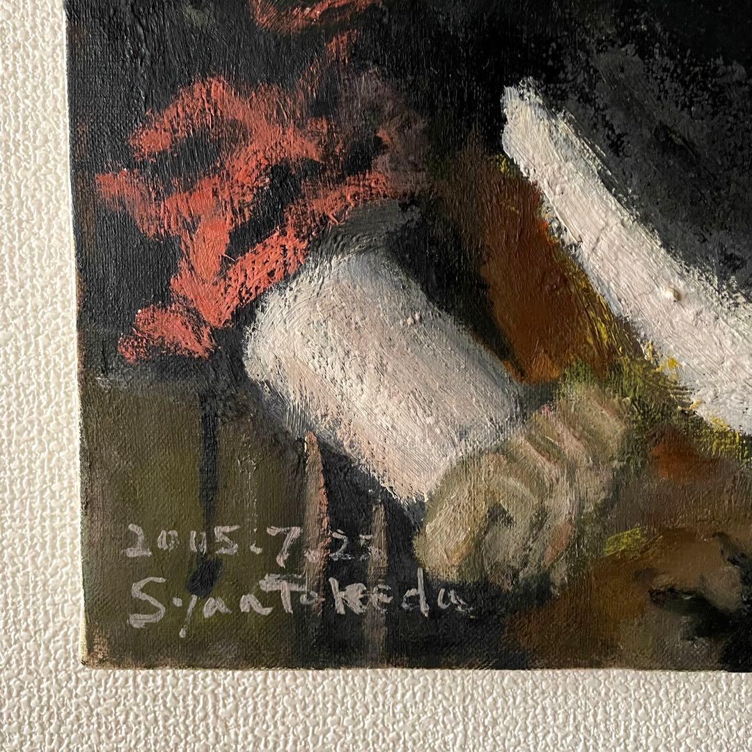 絵画 淡路人形 浄瑠璃 人形芝居 油絵 原画 ④