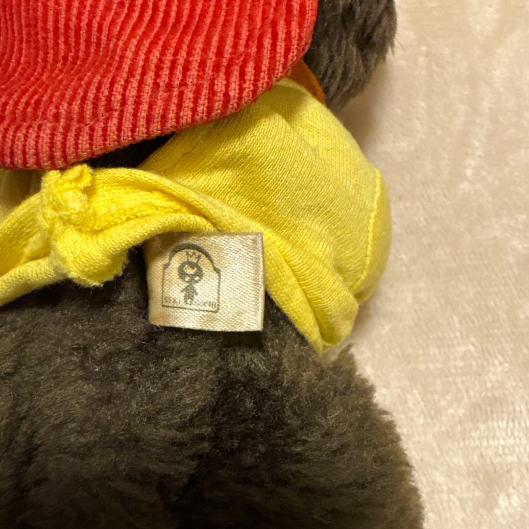 モンチッチ ぬいぐるみ 約25cm 当時物 昭和レトロ 泣き顔 希少レア