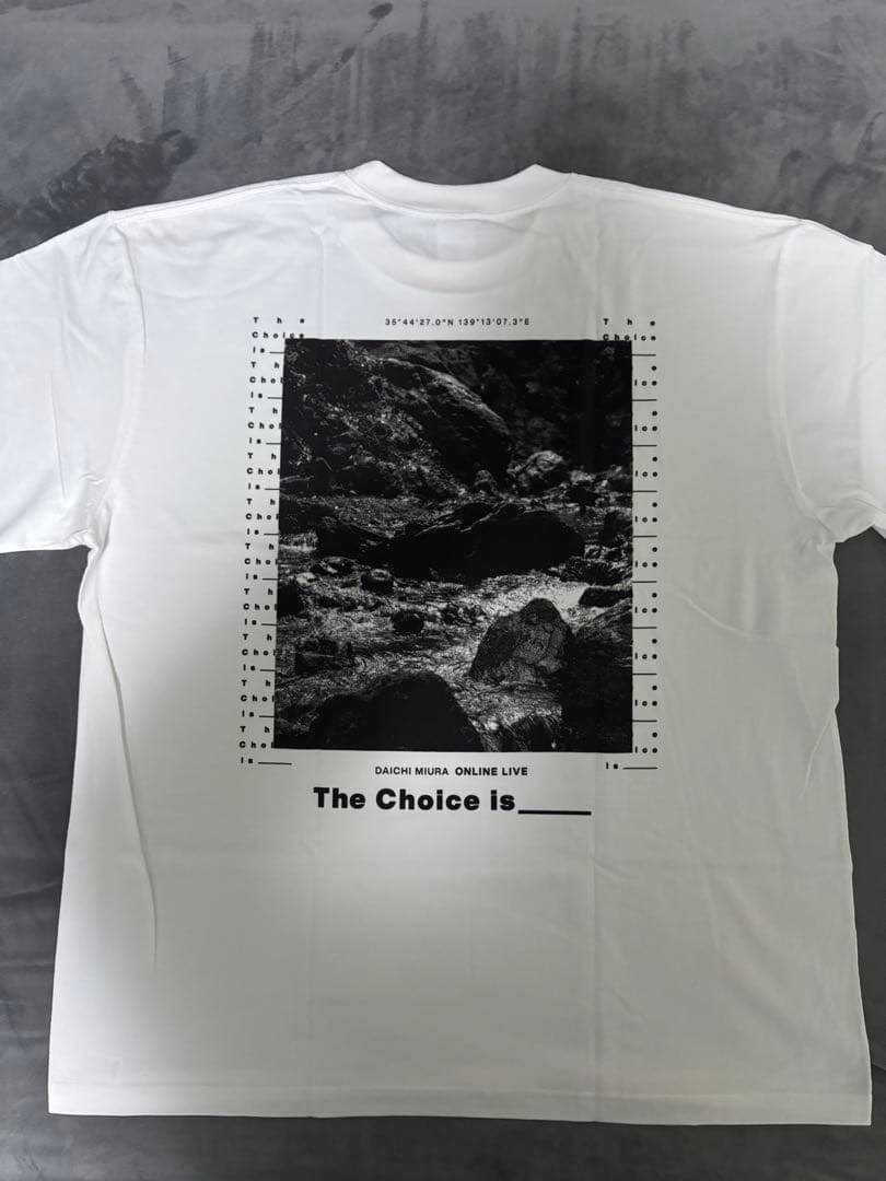 三浦大知 ONLINE LIVE The Choice is Tシャツ XL