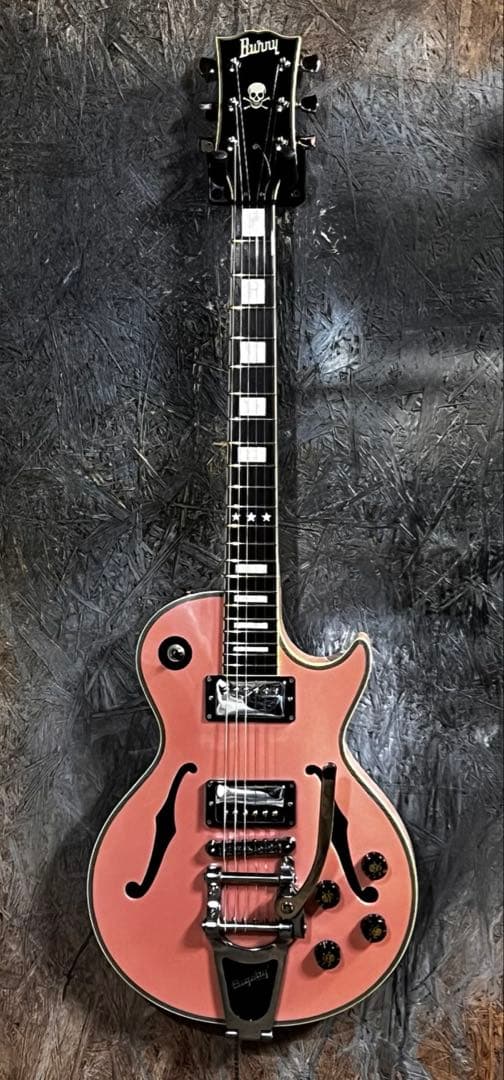 【希少】 Burny バーニー PLC-65PP セミアコ ピンク 管BC