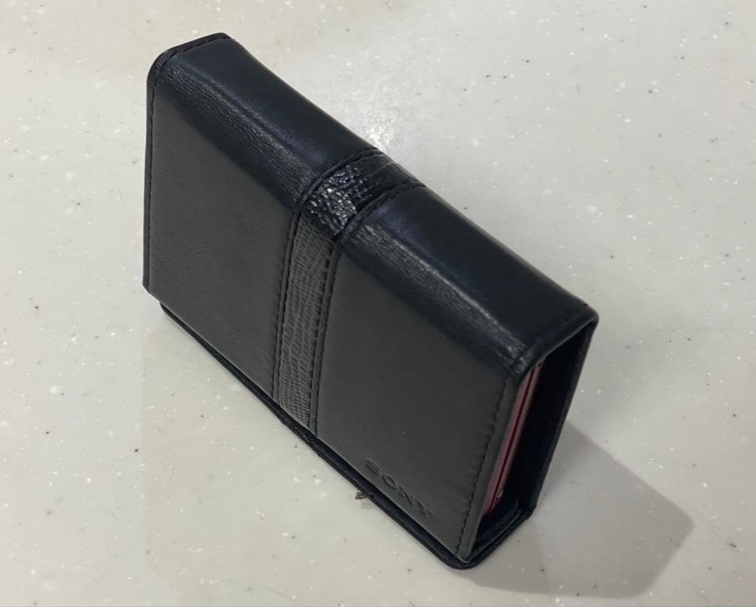 【動作確認済】SONYサイバーショットDSC-T200 2GMS&レザーカバー付