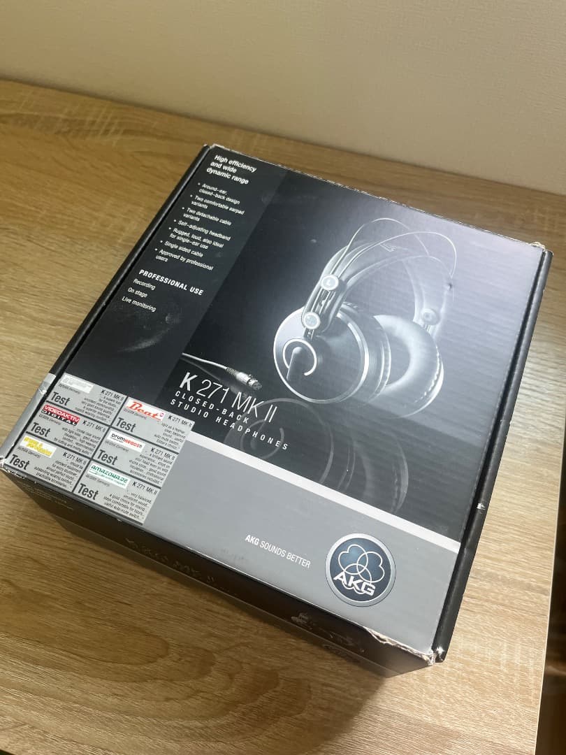 AKG K271 MK2 密閉型モニターヘッドホン