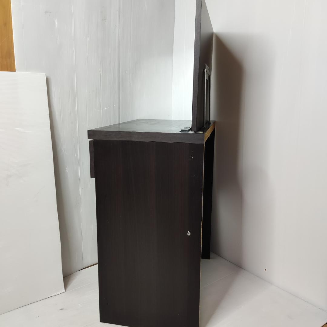 ニトリ　一面鏡ドレッサー　５９×３９×１１３　ブラウン　レトロ