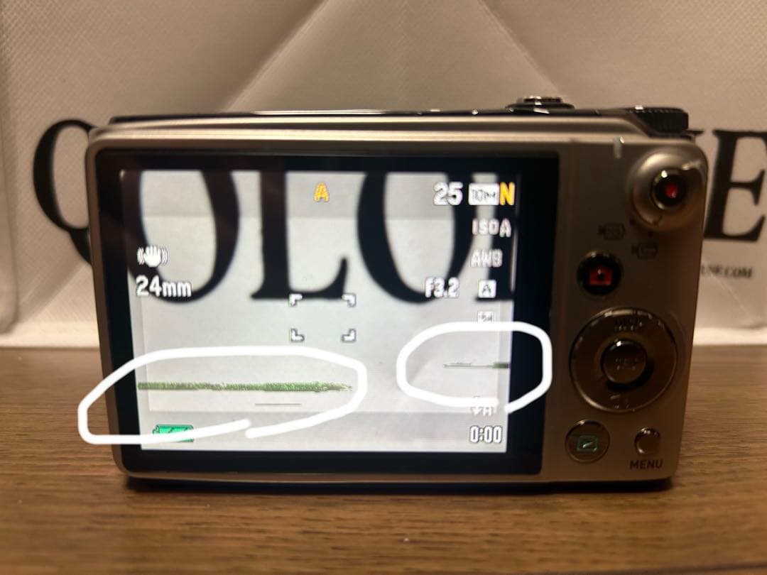 現状品　カシオ　デジタルカメラ　EX-FH100 付属品一部あり