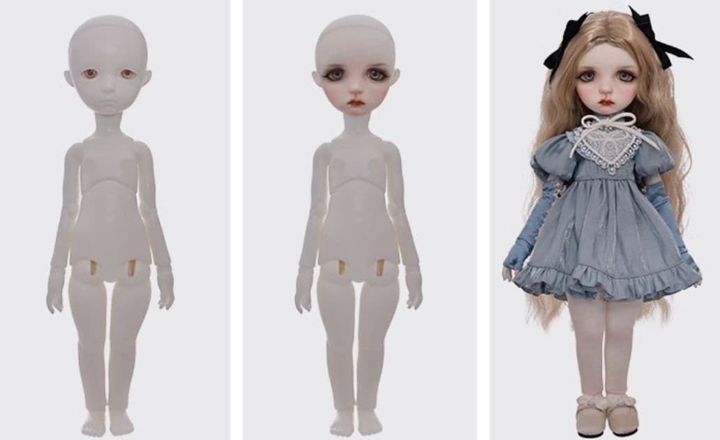 AX925 BJD 1/4 ドール本体 Sekino 球体関節人形 ハンドメイド