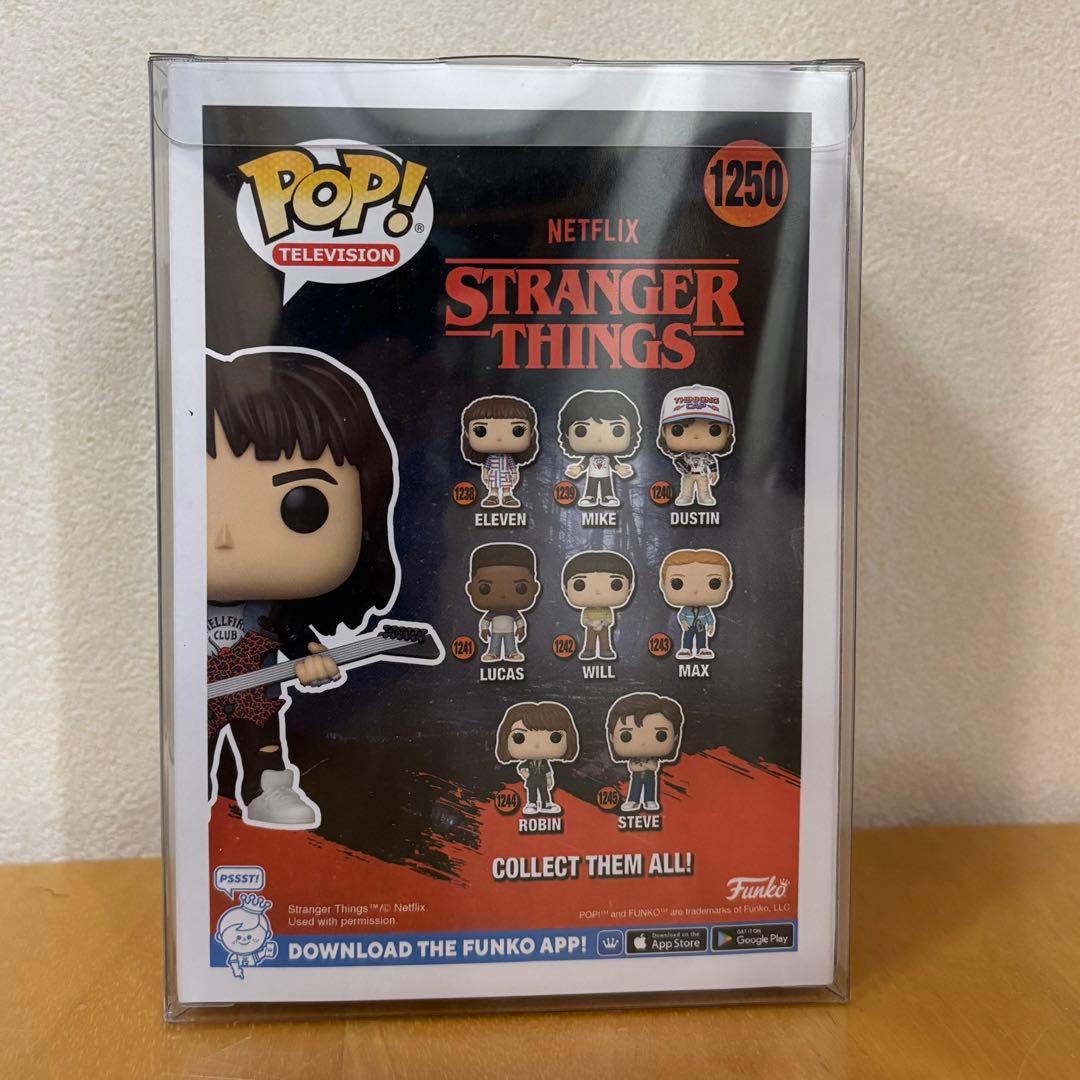 Funko POP! エディ ストレンジャーシングス ケース付き 未開封