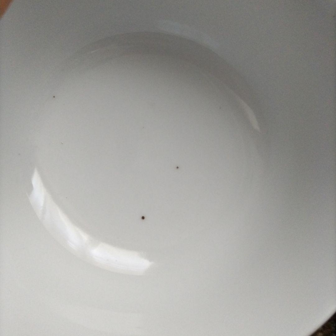 中国景徳鎮　粉彩　唐草文様　花文様　茶碗＆豆皿＆レンゲ　２セット