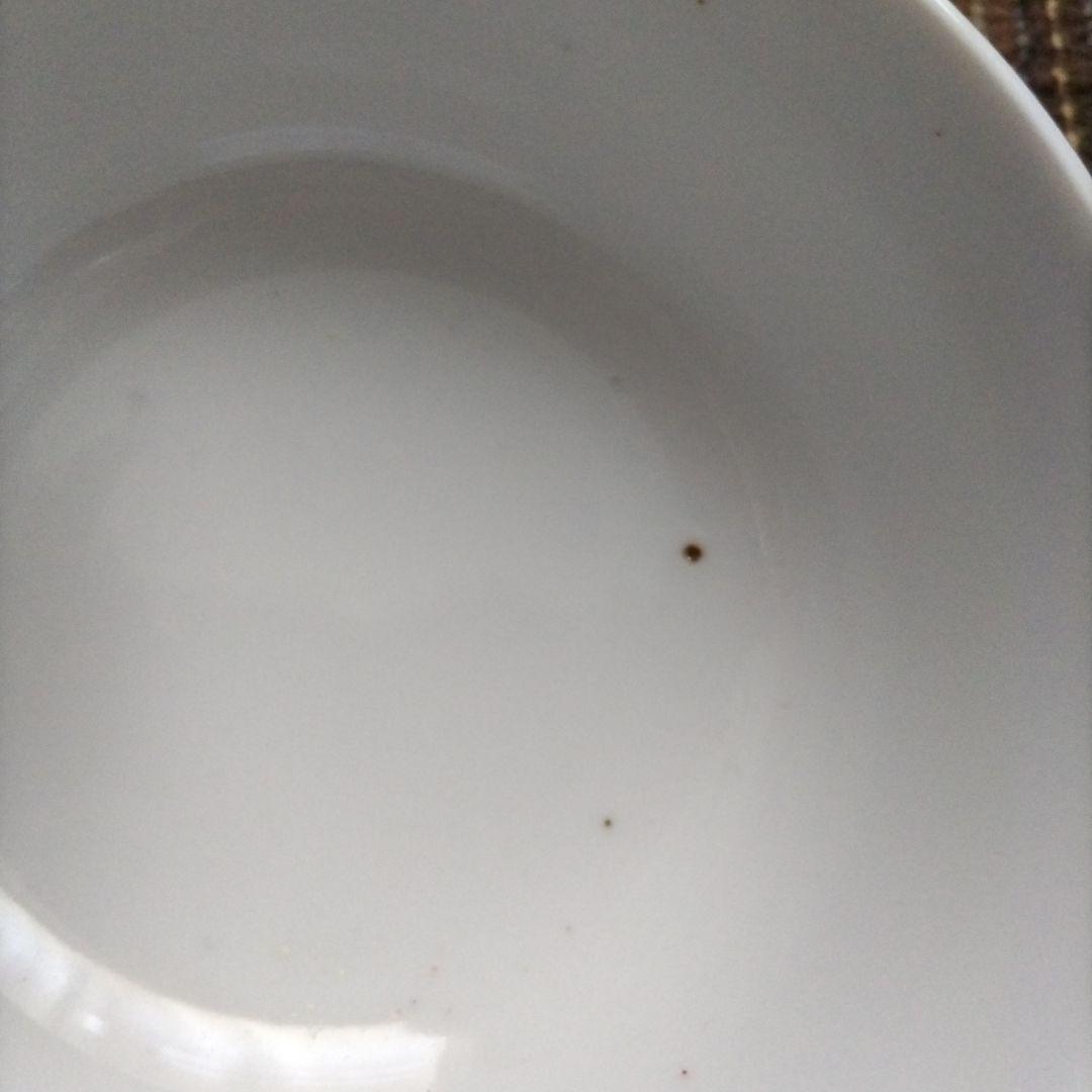 中国景徳鎮　粉彩　唐草文様　花文様　茶碗＆豆皿＆レンゲ　２セット